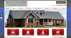 Desktop Screenshot of bollingerinsure.com